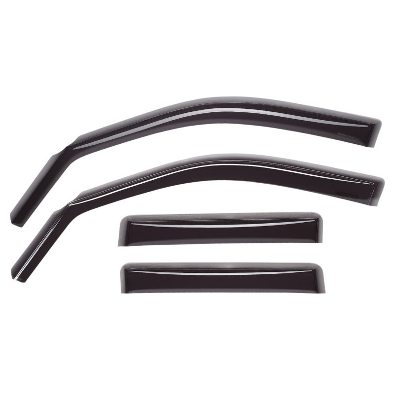 WeatherTech 19-23 Dodge RAM 1500 Front & Rear Side Window Deflectors – Dark Tint