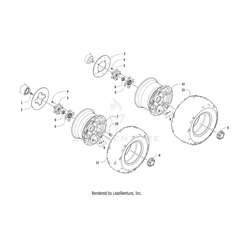 Wheel – Front By Arctic Cat
