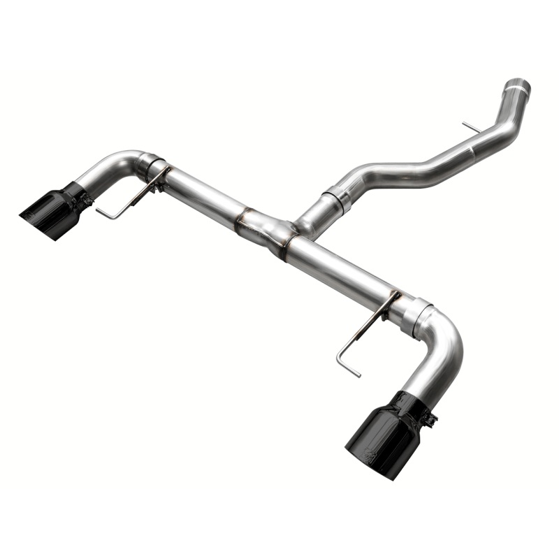 AWE 19-23 BMW 330i / 21-23 BMW 430i Base G2X Track Edition Axle Back Exhaust – Diamond Black