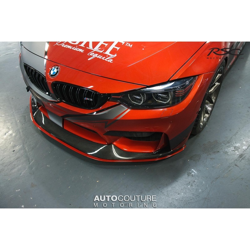Racing Sport Concepts Carbon Fiber Adjustable Splitter for BMW F8X M3 & M4