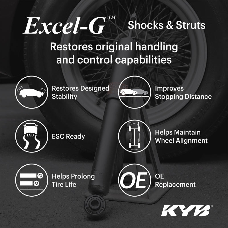 KYB Shocks & Struts Excel-G Rear INFINITI G35 (RWD) 2007-08 INFINITI G37 (RWD) 2008-10 INFINITI G37
