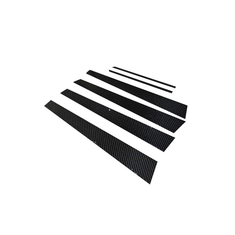 Rexpeed CT9A CF Pillar Trim | 2001 – 2007 Mitsubishi Evo (R35)