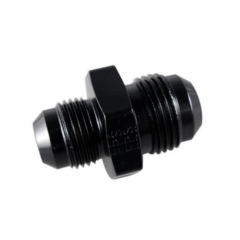 Fragola -6AN x 1/2-20 Male Adapter-5/16 Tube I.F. – Black