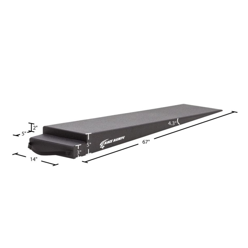 Race Ramps 5in. Trailer Ramp – 4.3 Degree Approach Angle