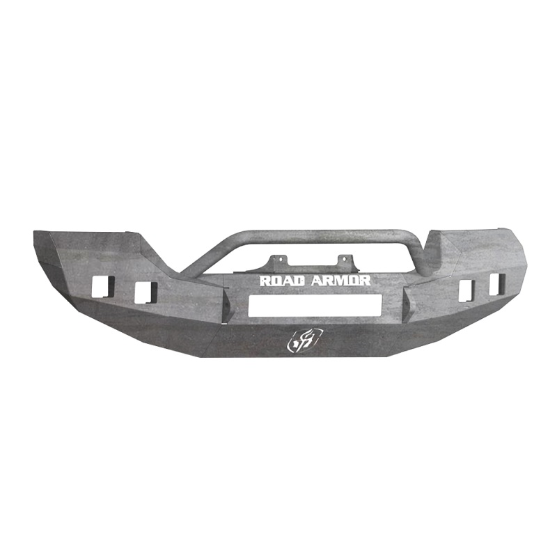Road Armor 18-20 Jeep Wrangler JL Rubicon Stealth Front Winch Bumper w/Pre-Runner Guard – Raw