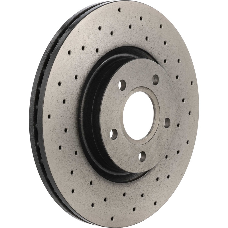 XTRA Drilled Front Disc Brake Rotor – 09.9468.1X