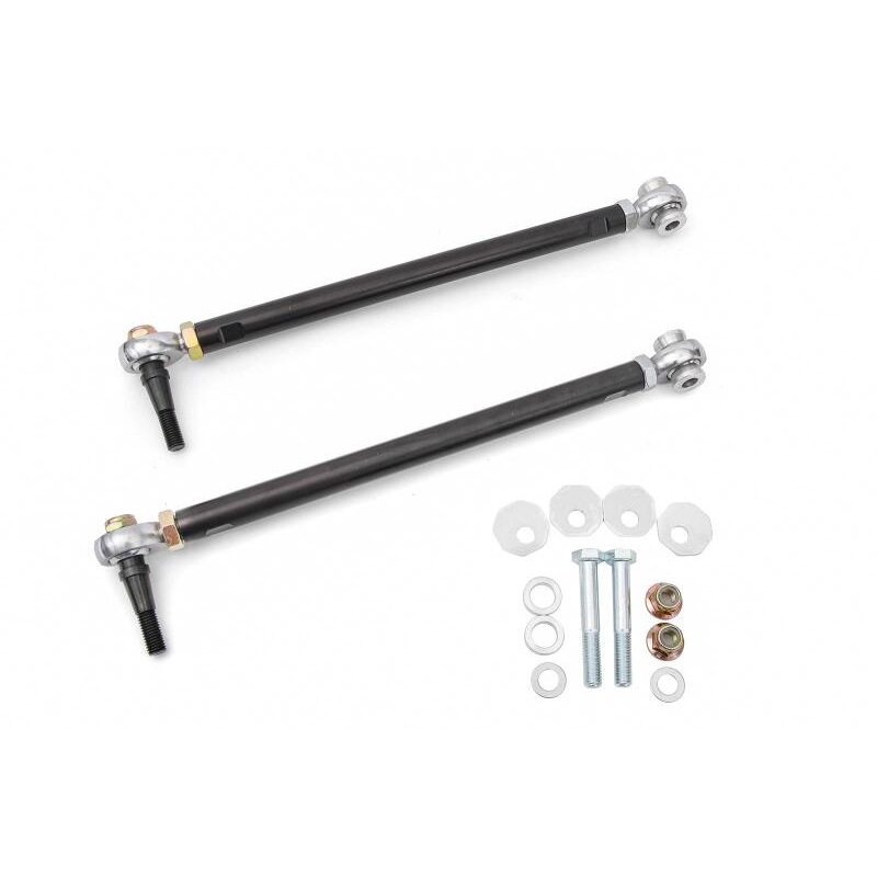 BMR 14-19 Chevrolet Corvette Toe Rods For 15in Conversion Kit – Black Anodized