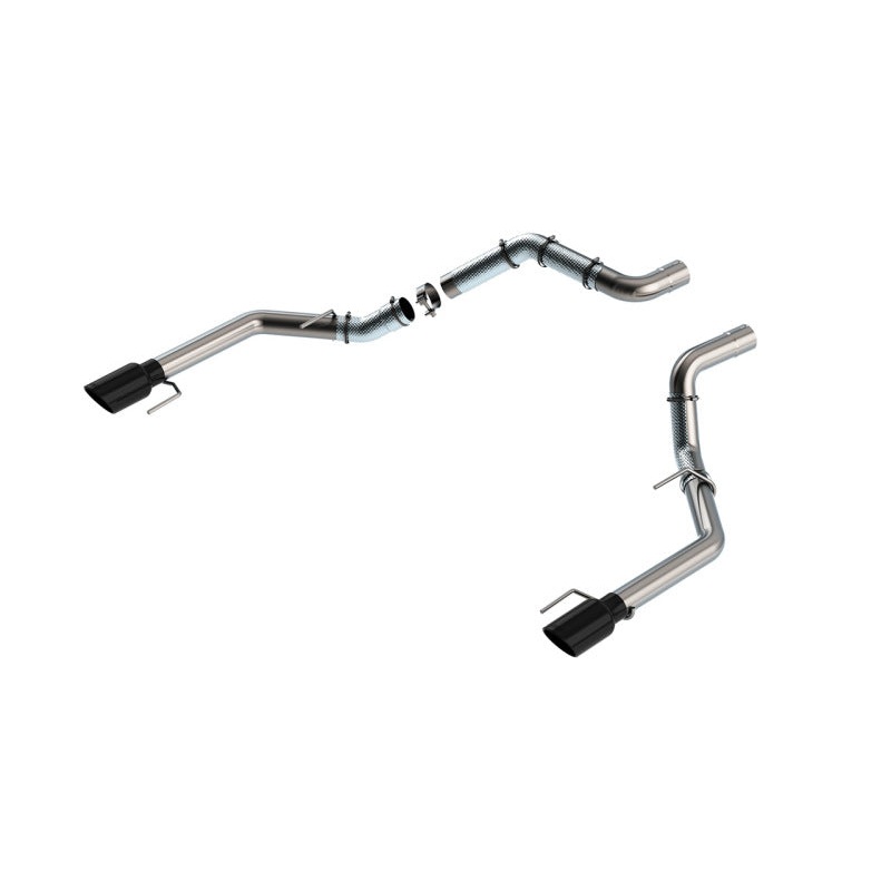 Borla 21-23 Ford Raptor 3in Tail Pipe Kit 4.5in Tip – Black Chrome