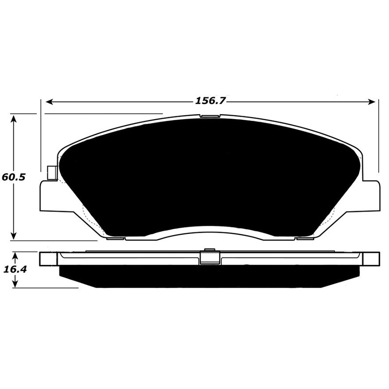 Porterfield Brake Pads for 2011 KIA SEDONA
