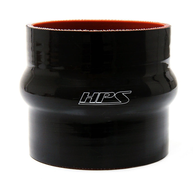 HPS 4″ (102mm) ID Silicone Straight Hump Coupler | Universal (HTSHC-400-BLK)