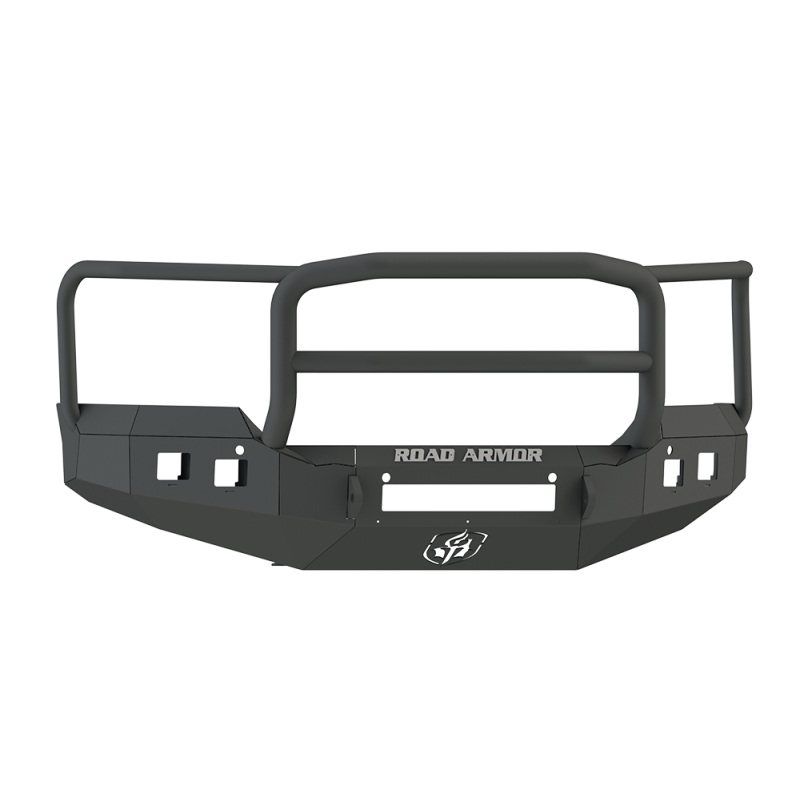 Road Armor 15-19 GMC 2500 Stealth Front Bumper w/Lonestar Guard – Tex Blk