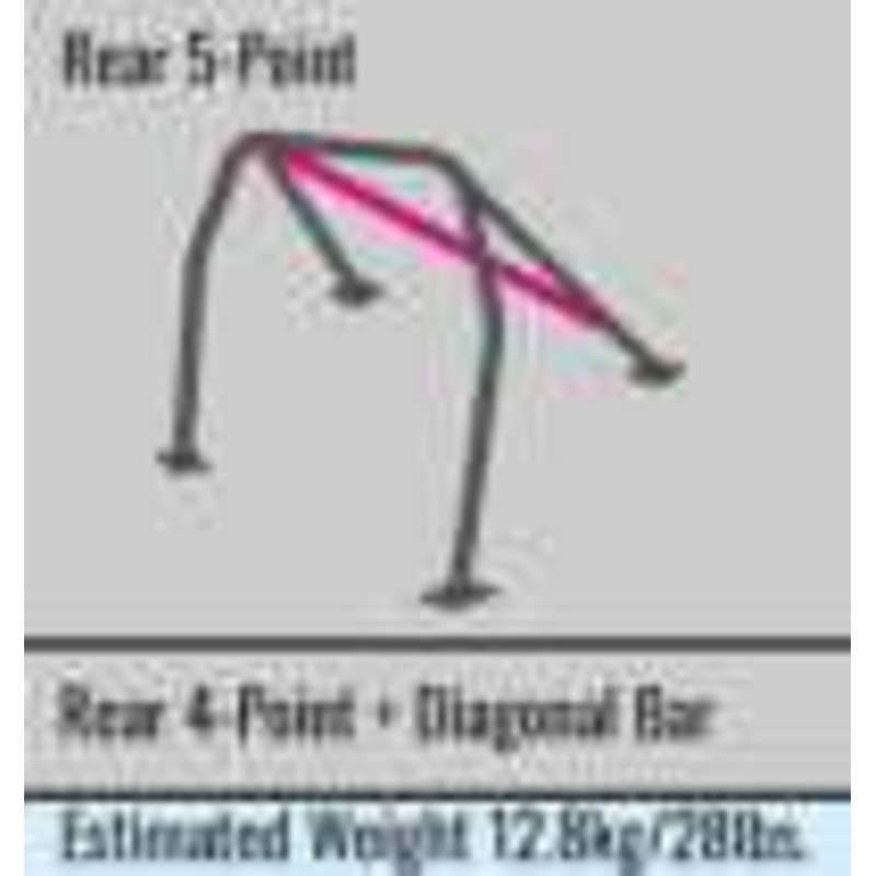 Cusco D1 Chromoly 2 Passenger 5pt Roll Cage 07-13 Mini Cooper S (R53) (S/O No Cancel/Return)