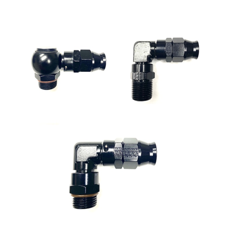 Fragola -8AN 90 Degree Real Street Hose End x 1/4in NPT