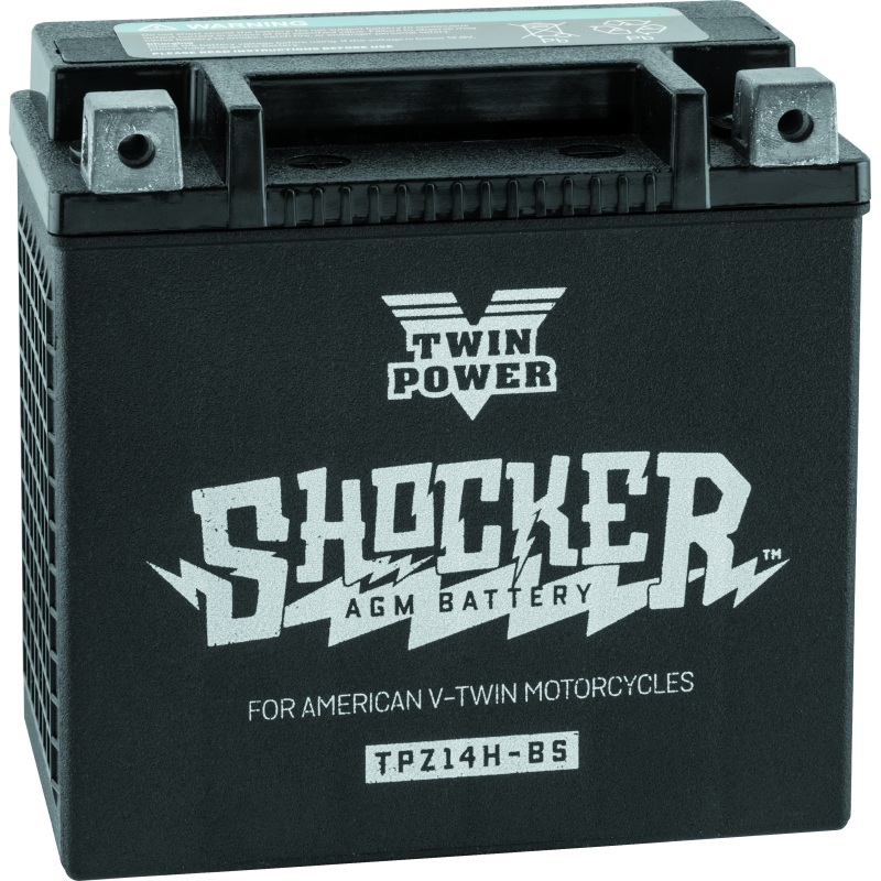 Twin Power YTX-14 Shocker Battery Replaces H-D 65948-00