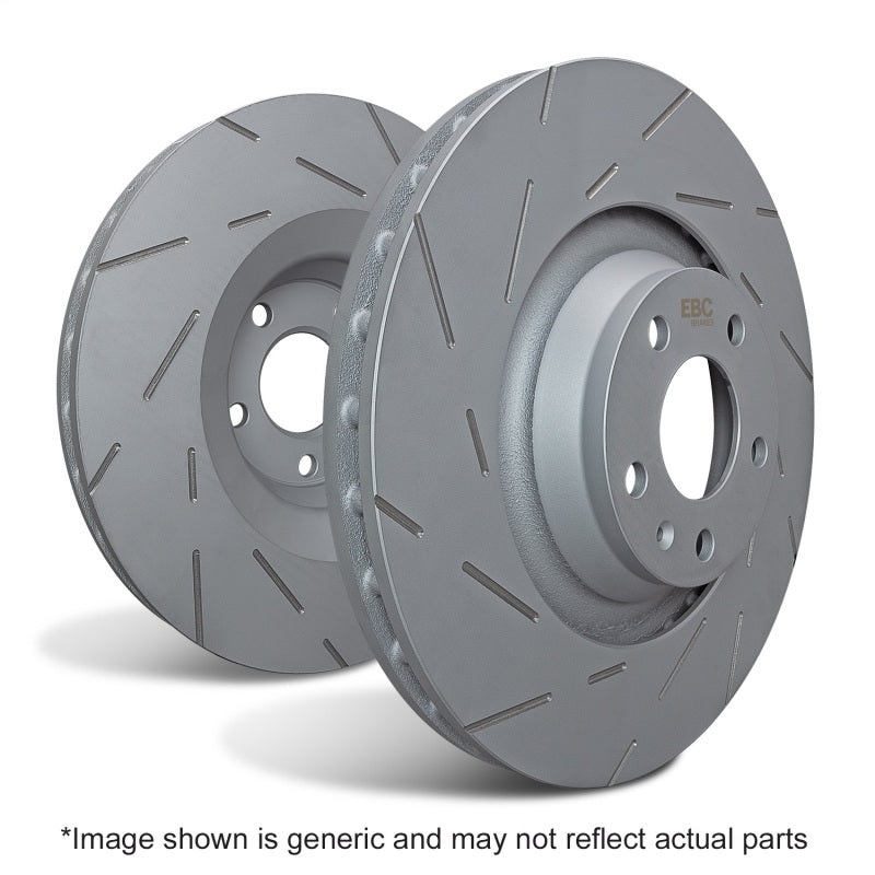 EBC 17-22 Honda Civic Type-R (FK-8) USR Slotted Rear Rotors