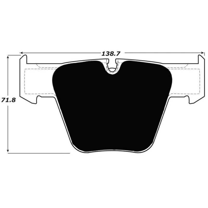 Porterfield Brake Pads for 2012 MERCEDES-BENZ S65 AMG – w/Iron Discs
