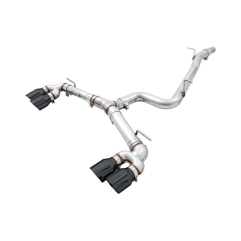 AWE Tuning 15-17 Volkswagen Golf R MK7 Track Edition Exhaust – Diamond Black Tips (102mm)