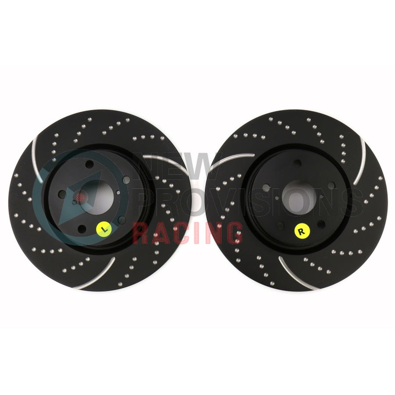 EBC Brakes Gen 3 3GD Series Sport Dimpled/Slotted Front Brake Rotors – Pair  – 2015-2021 WRX