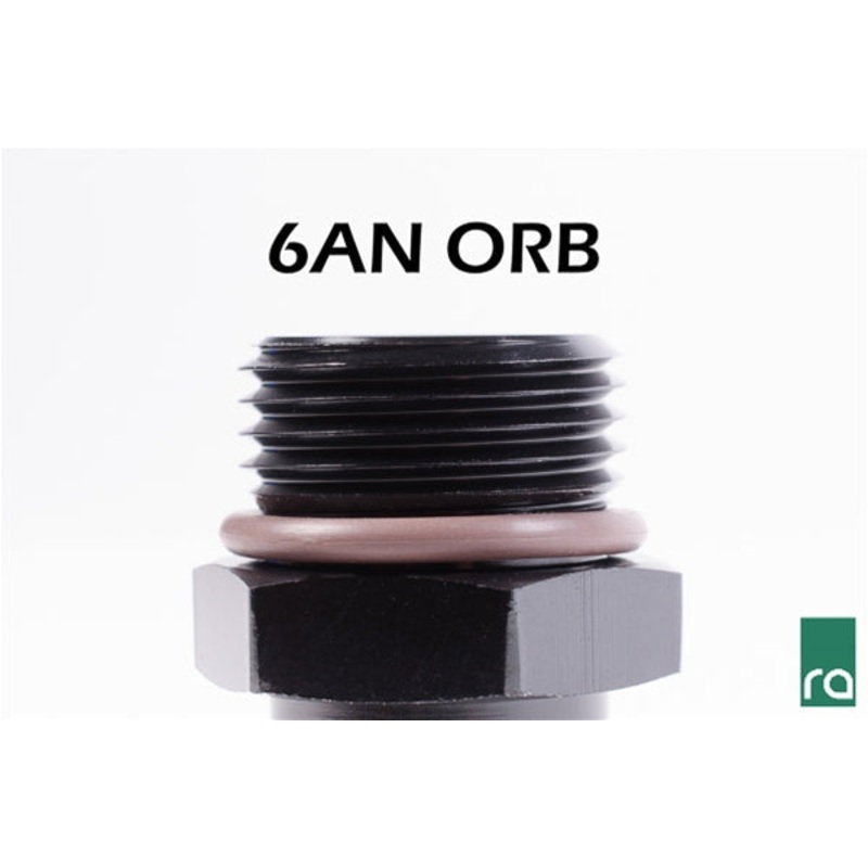 Radium 6An Orb Swivel Banjo To 3/8In Sae Male | Universal (20-1000-06375)