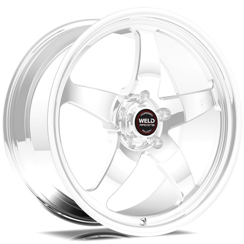 Weld S71 17×8 / 5×4.5 BP / 5.2in. BS Polished Wheel (High Pad) – Non-Beadlock