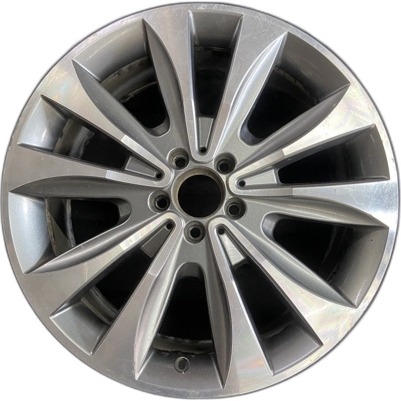 20″ MERCEDES GL-CLASS 13-15 166 Type; GL350 20×8.5 10 spoke carved spokes Original OEM Wheel Rim