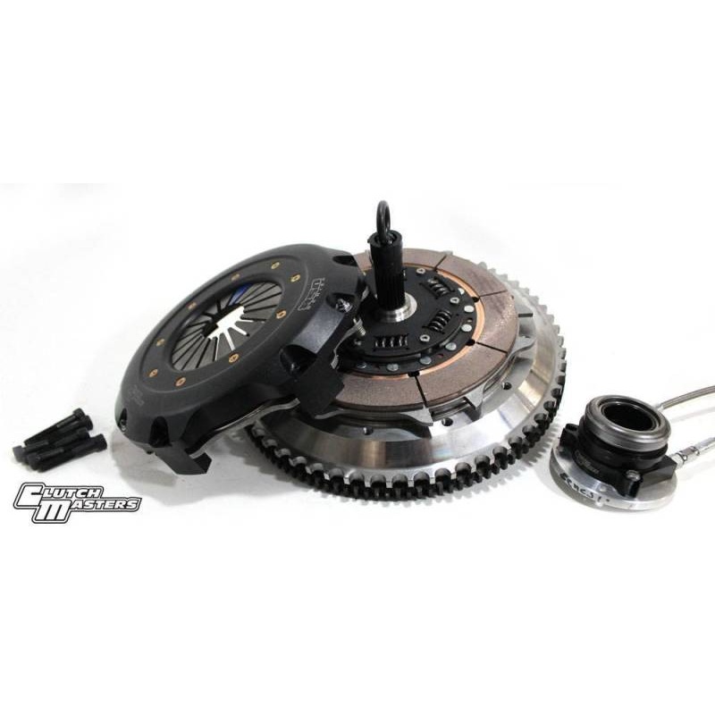 Clutch Masters 09-12 Hyundai Genesis Coupe 2.0T FX850 Twin Disc 8.5in Street Kit w/ Steel FW & Slave