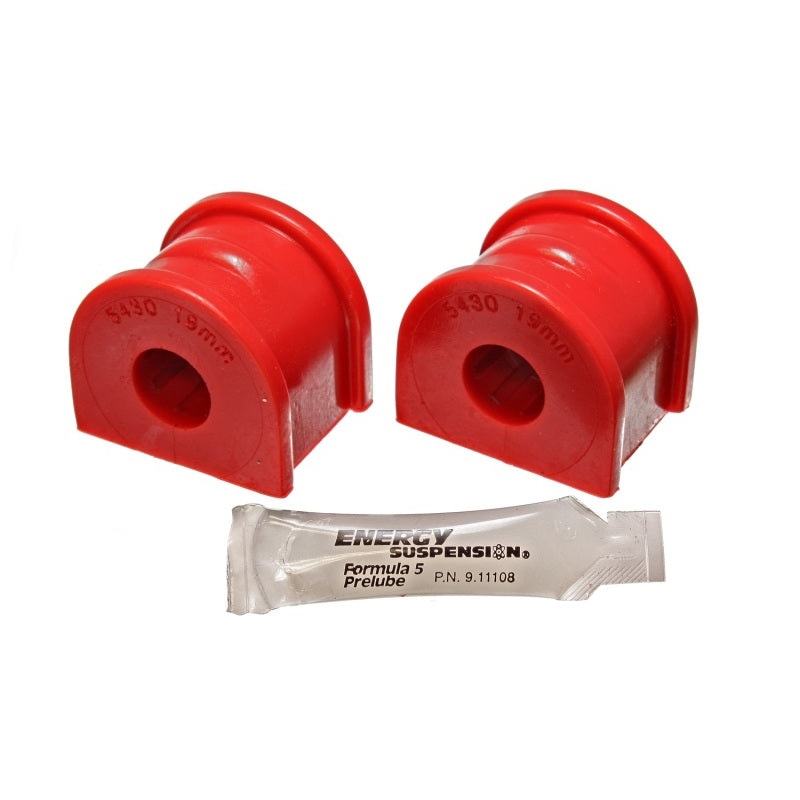 Energy Suspension 97-04 Chevy Corvette Red 19mm Rear Sway Bar Bushing Set – Reuse OE Brackets