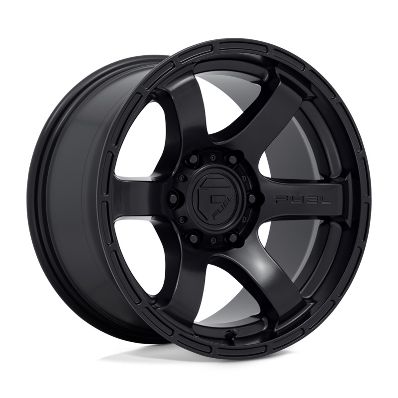 Fuel Wheels D766 Rush 17″ 6×139.7 Satin Black
