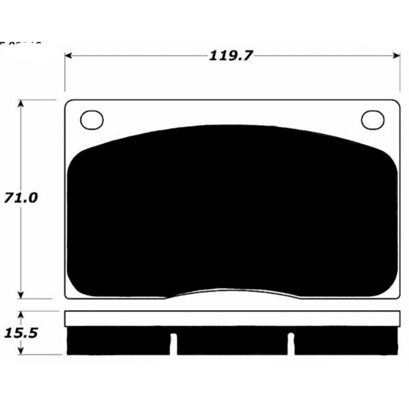 Porterfield Brake Pads for 1983 JAGUAR XJ-SC