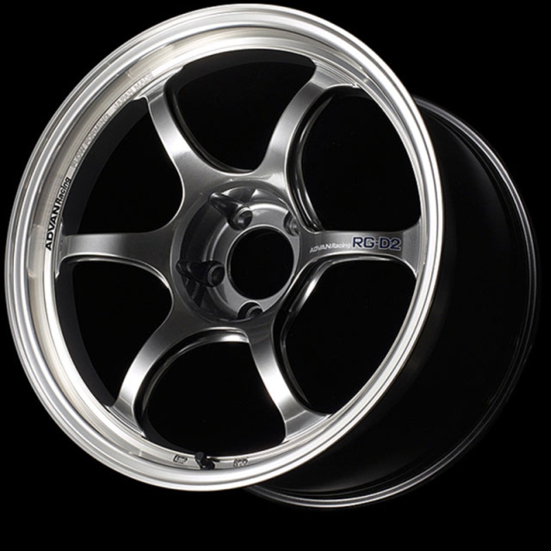 Advan RG-D2 Wheel – 18×9.5 +45 | 5×114.3 | Machining & Racing Hyper Black