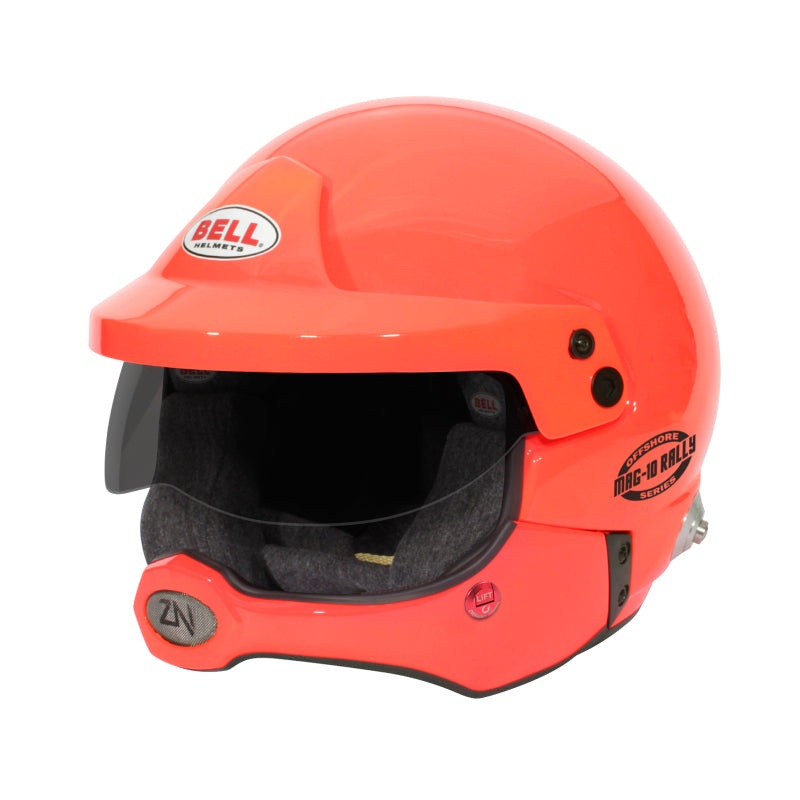 Bell Mag-10 Rally Pro (HANS) 61/ (7 5/8/) FIA8859/SA2020 – Size 61+ | Orange