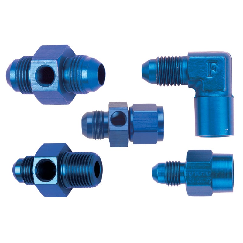 Fragola -10AN Inline Oil Temp Adapter – Black