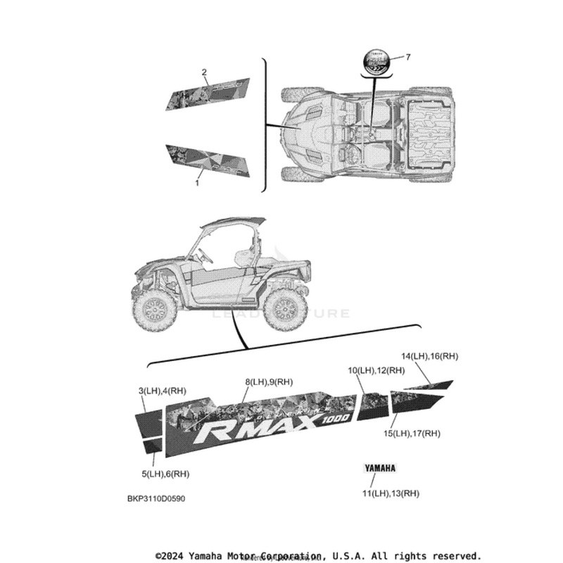 Graphic 10 (RH) by Yamaha