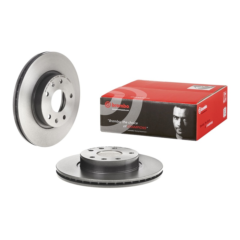 PRIME UV Coated Front Disc Brake Rotor – 09.8609.11