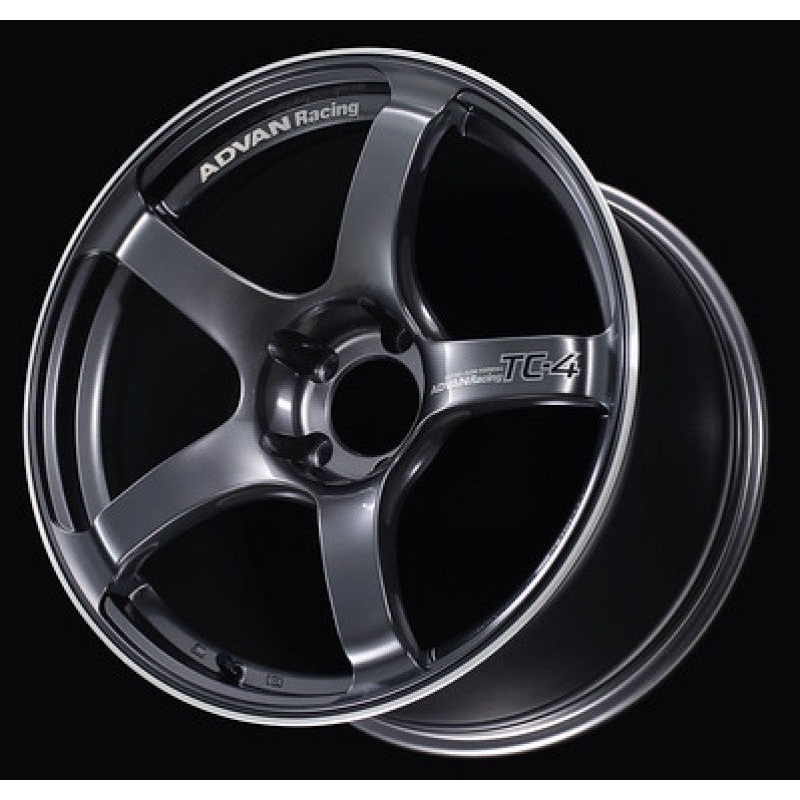 Advan TC4 16×6.5 +45 4-100 Racing Gunmetallic & Ring Wheel