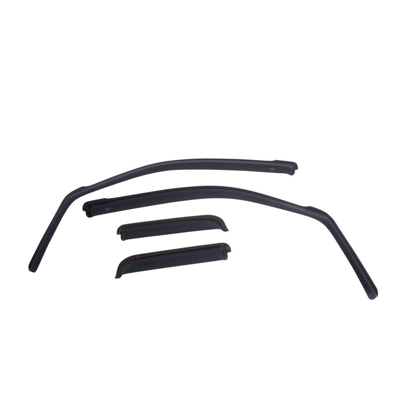 EGR 2019 Chevy 1500 Crew Cab In-Channel Window Visors – Dark Smoke