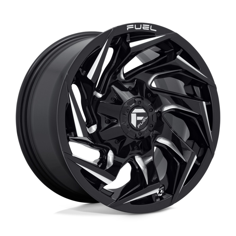 Fuel Wheels D753 Reaction 18″ 6×135/6×139.7 Gloss Black Milled