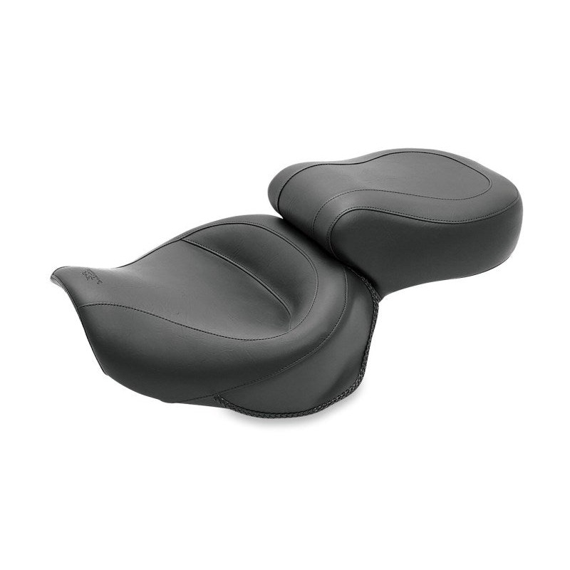 Mustang 06-17 Harley Dyna Wide Touring 1PC Seat – Black