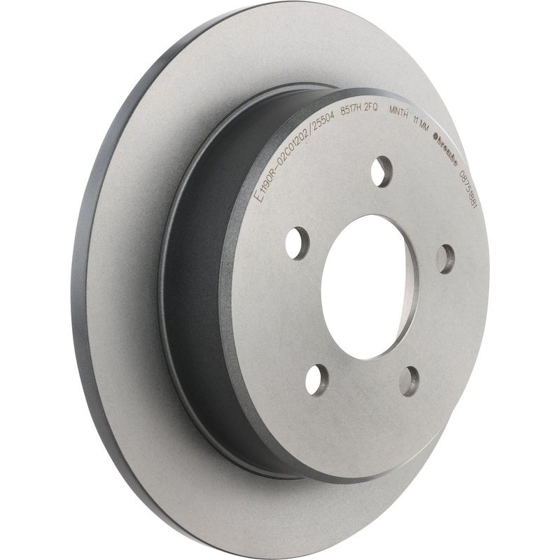 PRIME UV Coated Rear Disc Brake Rotor – 08.7518.81