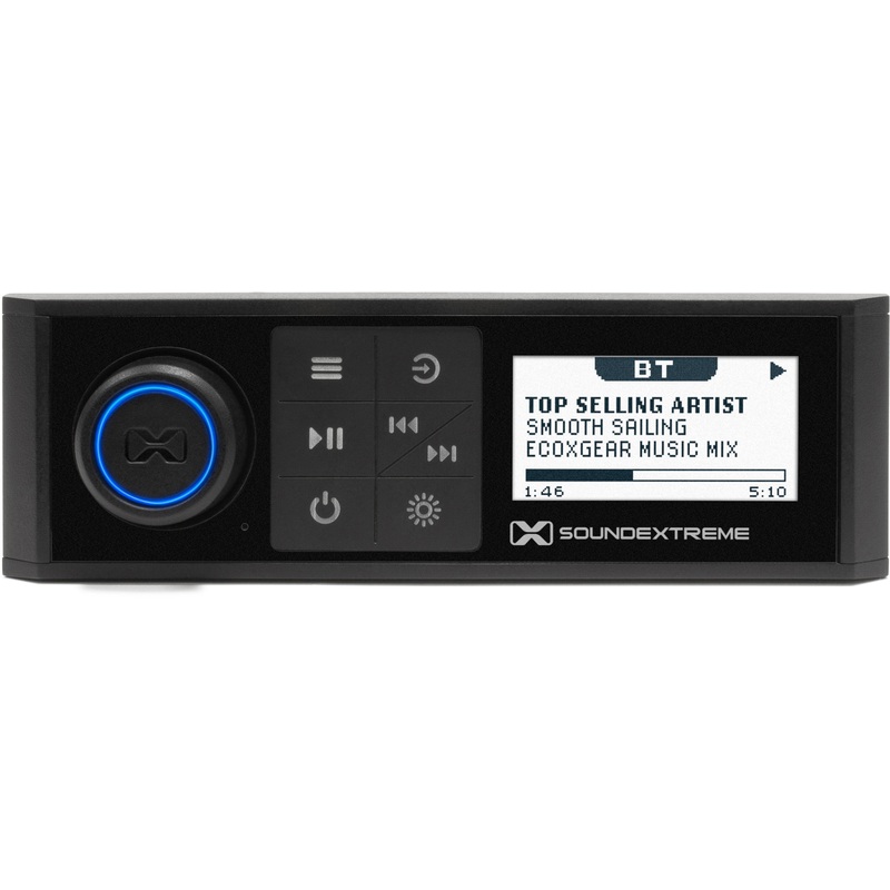 Waterproof Built-In Bluetooth 1Din Am/Fm Radio by EcoXGear