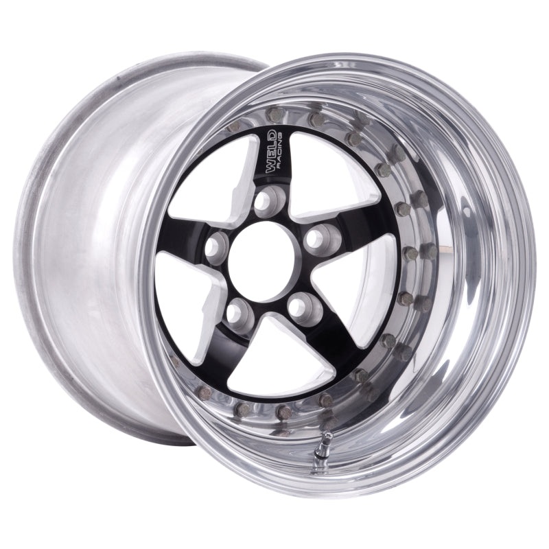 Weld Weldstar 15×5 / 5×4.5 BP / 2.5in. BS Black Wheel – Non-Beadlock