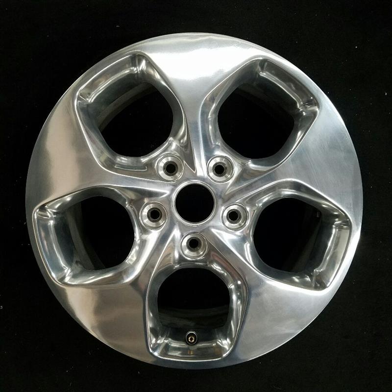 17″ PACIFICA 18-19 aluminum 17×7 5 spoke bladed design polished Original OEM Wheel Rim