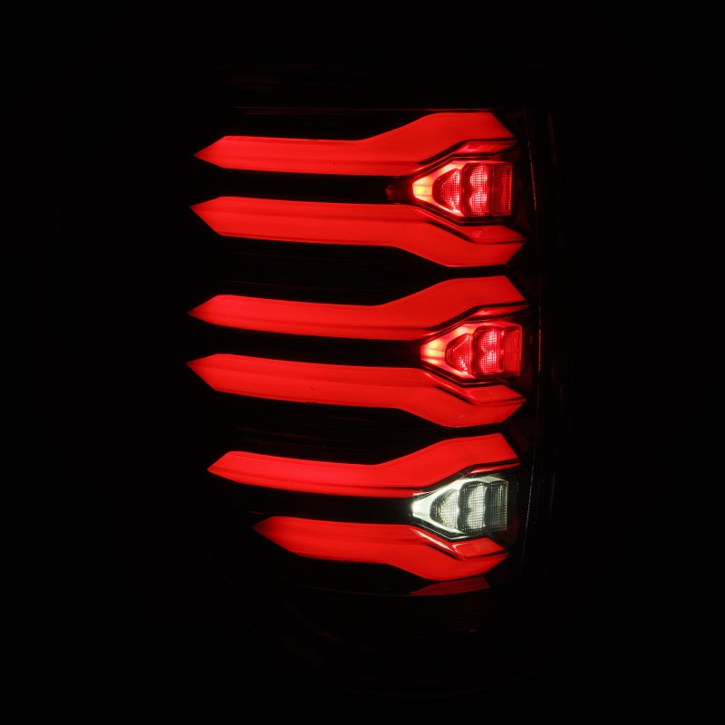 AlphaRex 09-14 Ford F150 LUXX LED Taillights – AlphaBlack Housing