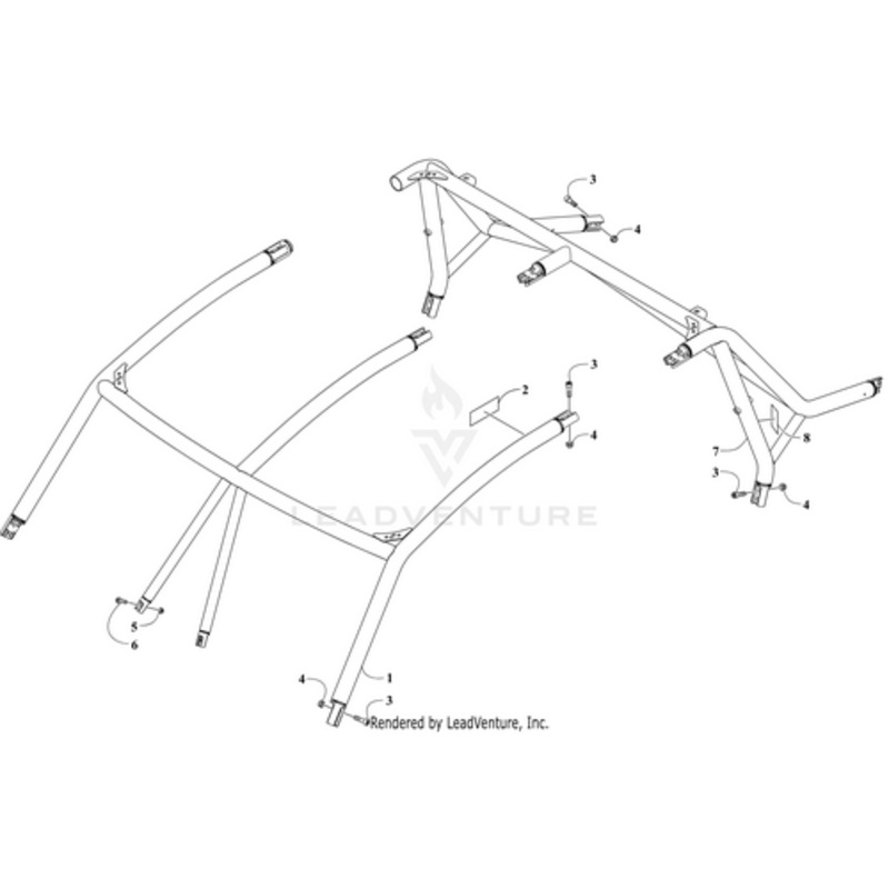 Hard Top Aluminium Wcxx by Arctic Cat
