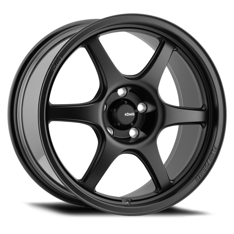 Konig Hexaform 18x9A 5×120 ET31 Matte Black