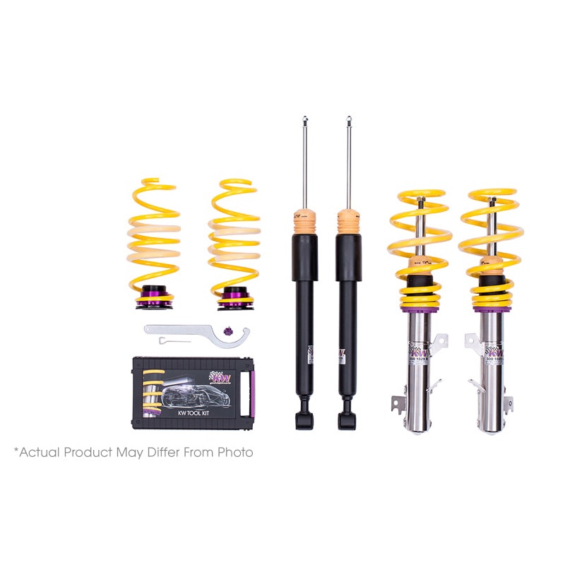 KW Coilover Kit V1 Audi A3 (GY) 2WD w/o Electronic Dampers
