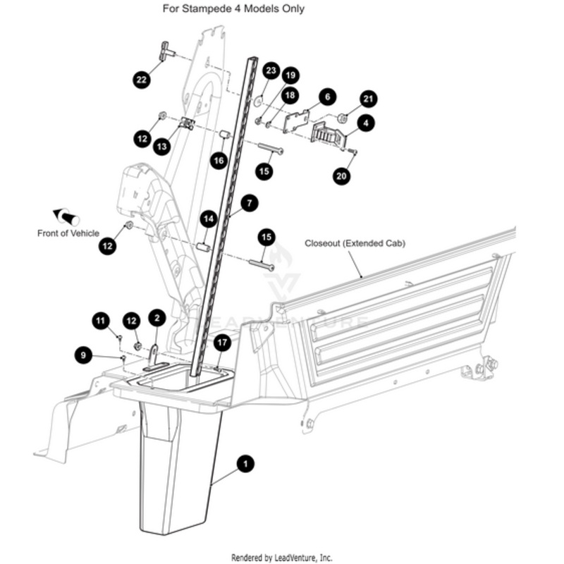 Countersunk Screw M6-1X40 by Arctic Cat