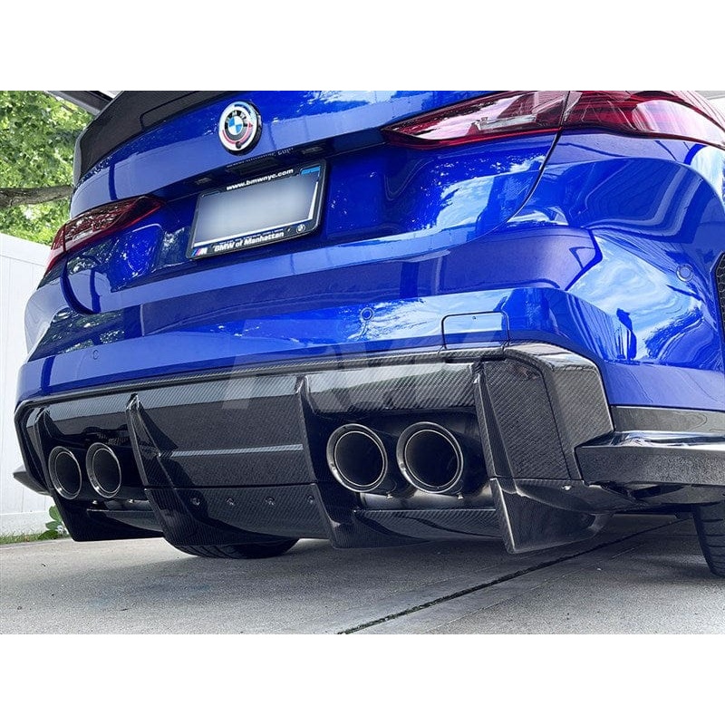 RW Carbon GTX Carbon Fiber Diffuser w/ Undertray – BMW G80 M3