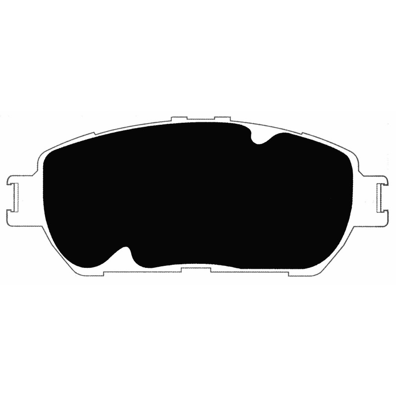Porterfield Brake Pads for 2016 TOYOTA TACOMA 2WD 5 Lug