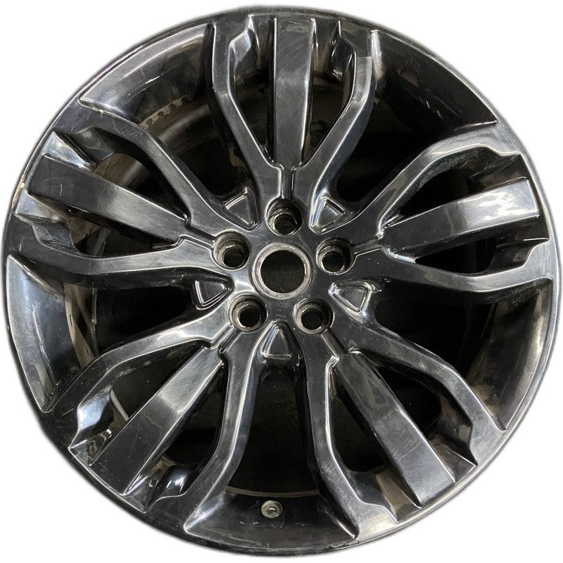 21″ RANGE ROVER SPORT 16 21×9.5 alloy 15 spoke W spoke design black Original OEM Wheel Rim